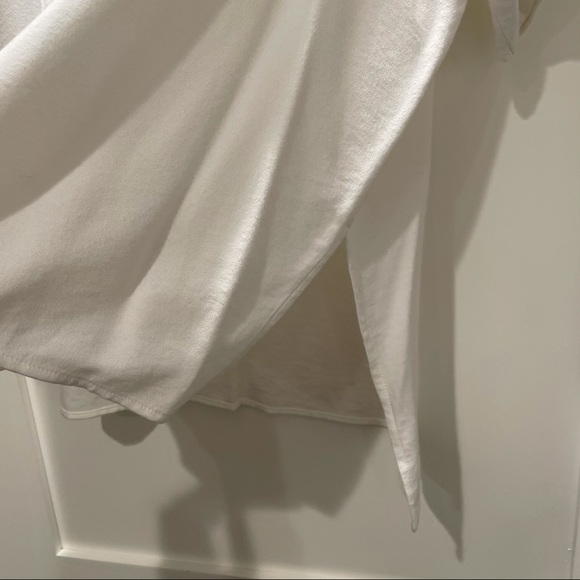 Leith oversized short sleeve button down blouse - Picture 4 of 6